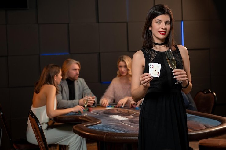 Mobile phone showing live roulette wheel and betting interface